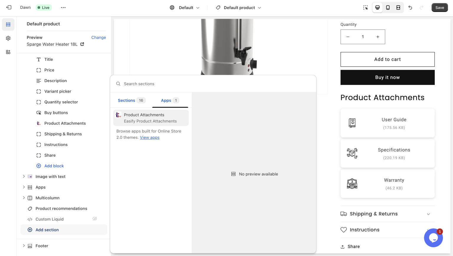 Add Attachments To Templates | EasifyApps