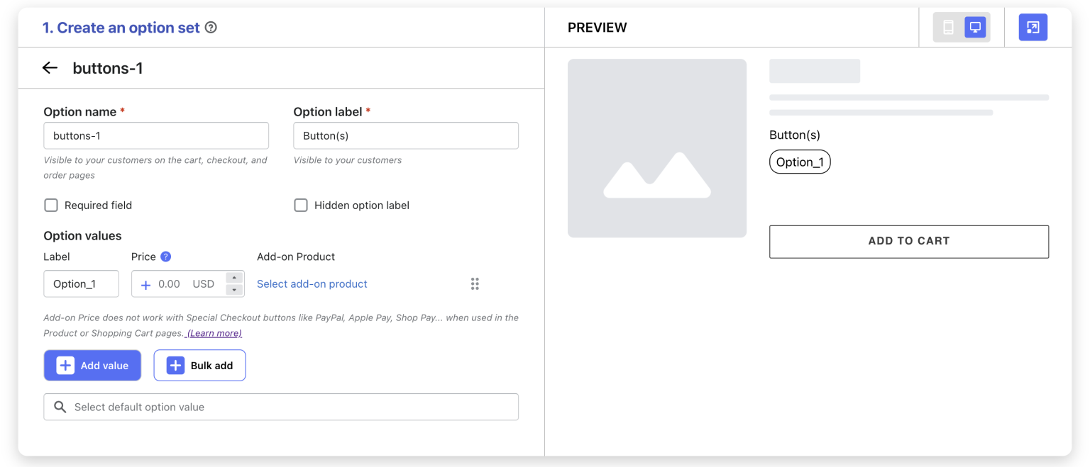 Button(s) | EasifyApps