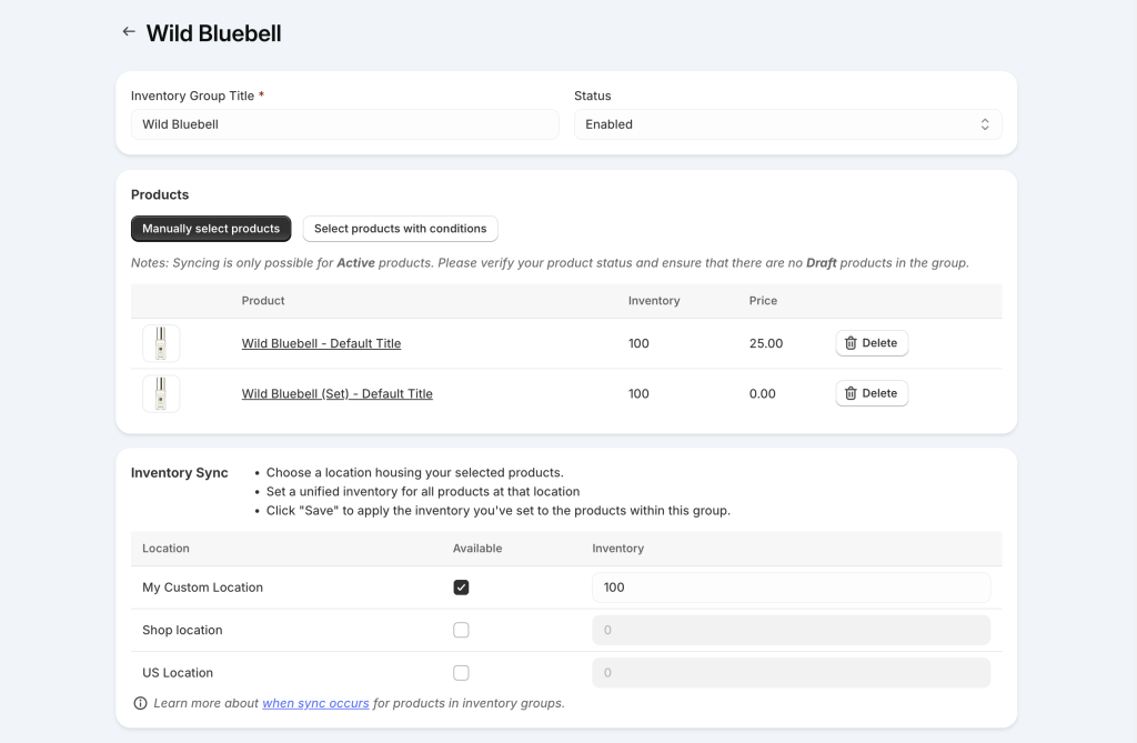 bundle inventory management