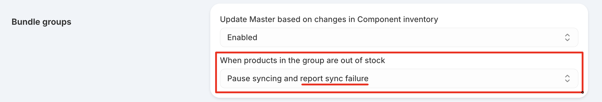 When do Bundle groups Fail to sync? | EasifyApps