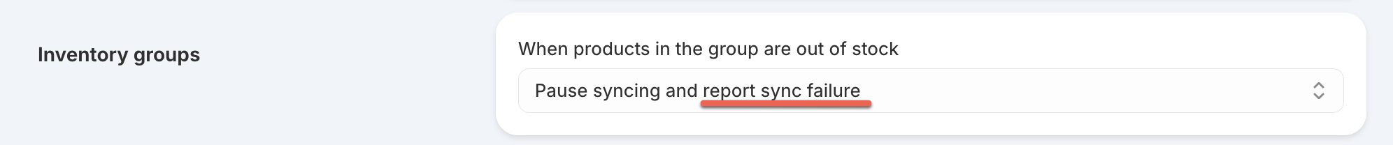 When do Inventory groups Fail to sync? | EasifyApps