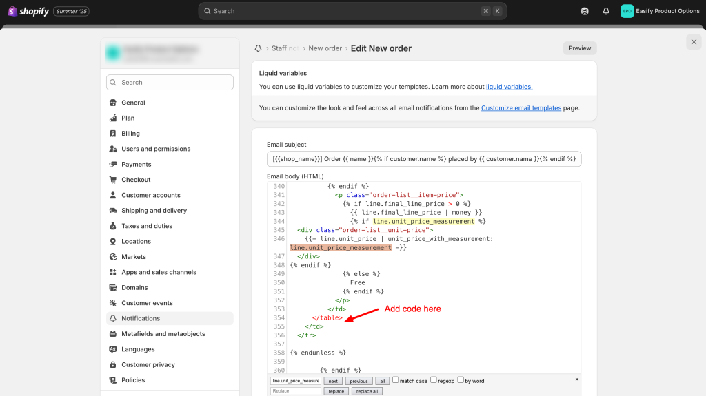 Show Custom Options On New Order Notification Emails (To Staff ...