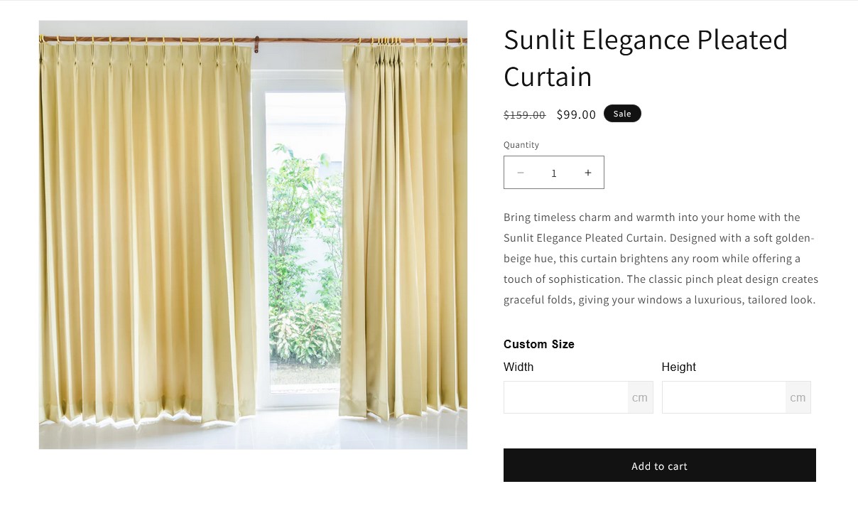 How to Add a Custom Size Option for Products in Shopify