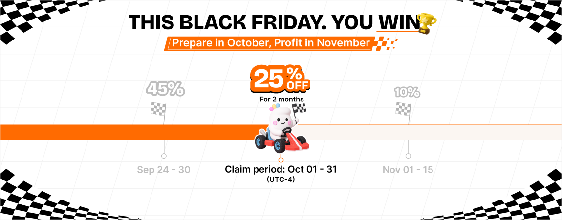 Easify BFCM Phase 2: Keep the Pace & Save 25%