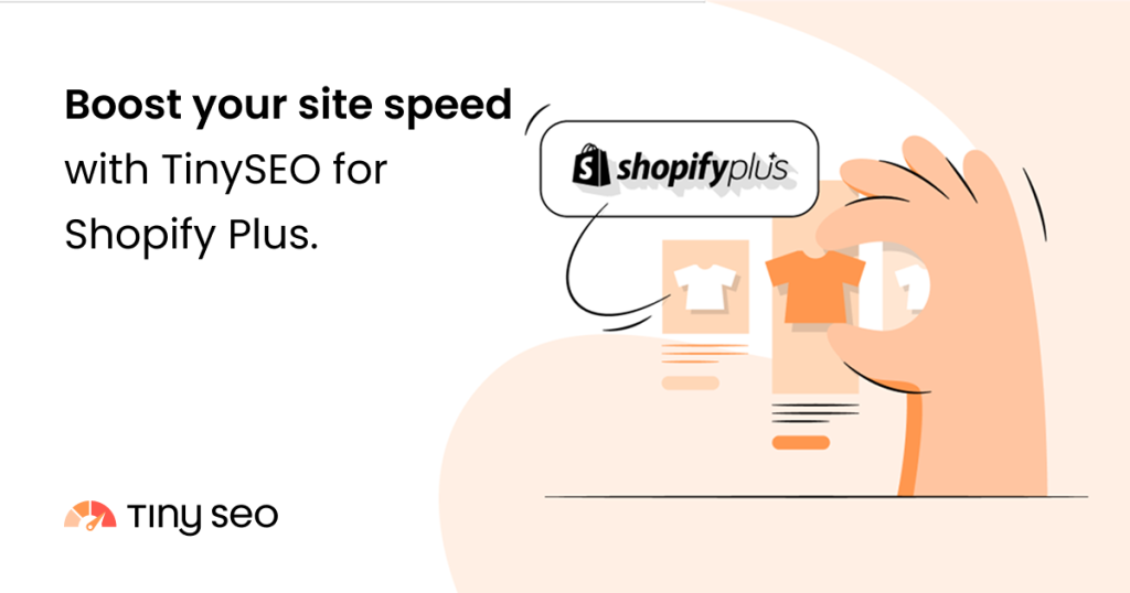 TinySEO Speed Image Optimizer Shopify SEO app showing image compression results and page speed improvement dashboard